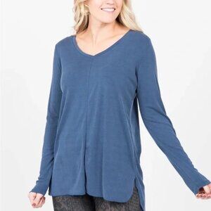 NWT! Agnes & Dora Vincent Curve Ribbed Tunic Top Shirt | XS